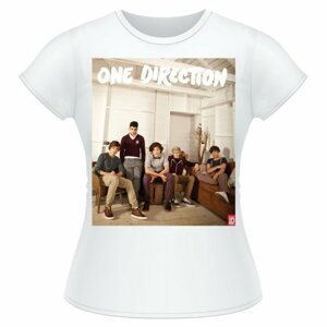 One Direction tričko Band Lounge Colour Biela S