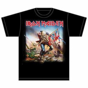 Iron Maiden tričko Trooper Čierna XL