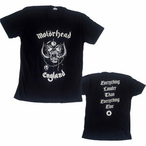 Motörhead tričko England Čierna XL