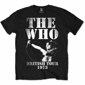 The Who tričko British Tour 1973 Čierna XL