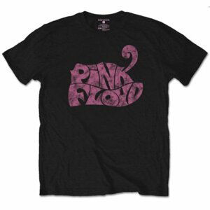 Pink Floyd tričko Swirl Logo Čierna M