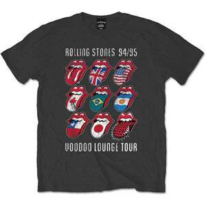 The Rolling Stones tričko Voodoo Lounge Tongues Šedá XXL