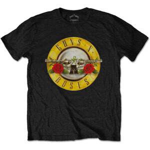 Guns N’ Roses tričko Classic Logo Čierna 4XL