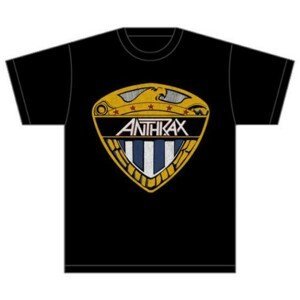 Anthrax tričko Eagle Shield Čierna XXL