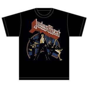 Judas Priest tričko Unleashed Version 2 Čierna L