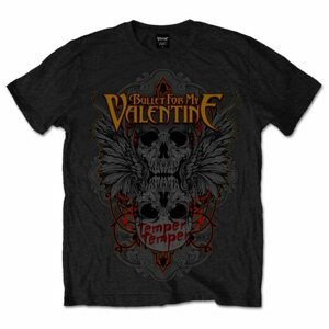 Bullet for My Valentine tričko Winged Skull Čierna XL