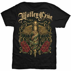 Motley Crue tričko Exquisite Dagger Čierna S