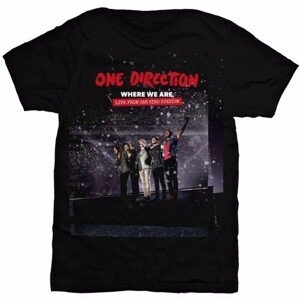 One Direction tričko San Siro Movie Čierna S