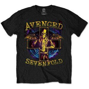 Avenged Sevenfold A7X tričko Stellar Čierna XXL