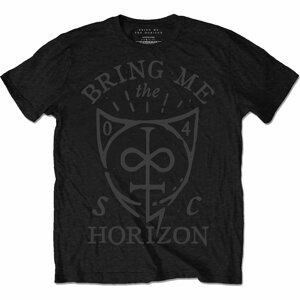 Bring me the horizon tričko Hand Drawn Shield Čierna S