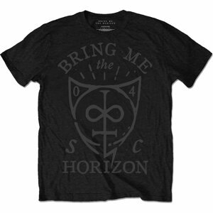 Bring me the horizon tričko Hand Drawn Shield Čierna M