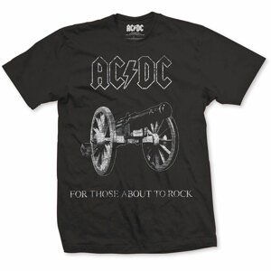 AC/DC tričko About to Rock Čierna 3XL