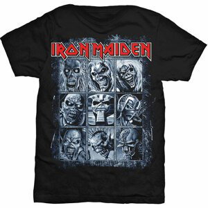 Iron Maiden tričko Nine Eddies Čierna M