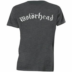 Motörhead tričko Distressed Logo Šedá M