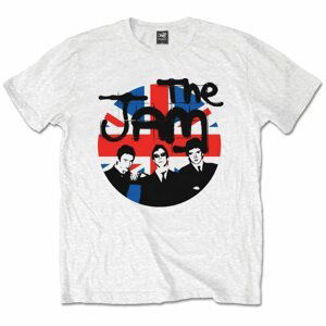 The Jam tričko Union Jack Circle Biela M