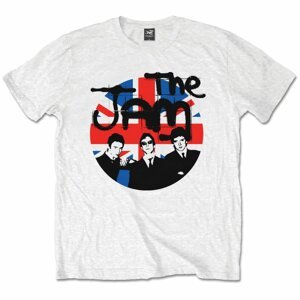 The Jam tričko Union Jack Circle Biela L