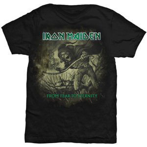 Iron Maiden tričko From Fear To Eternity Distressed Čierna M