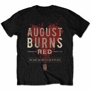 August Burns Red tričko Hearts Filled Čierna S