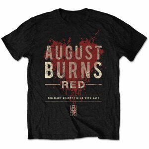 August Burns Red tričko Hearts Filled Čierna L