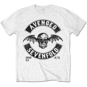 Avenged Sevenfold A7X tričko Moto Seal Biela S