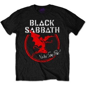 Black Sabbath tričko Archangel Never Say Die Čierna M