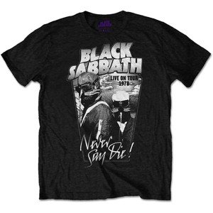 Black Sabbath tričko Never Say Die Čierna S