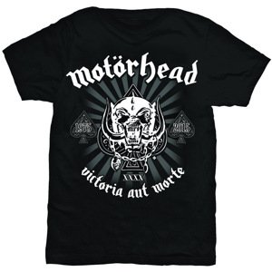 Motörhead tričko Victoria Aut Morte Čierna L