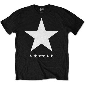 David Bowie tričko Blackstar (White Star on Black) Čierna M