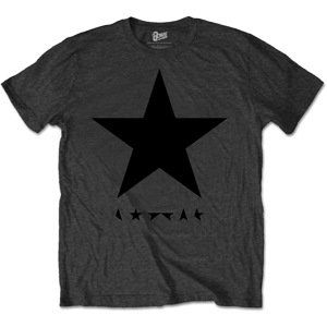 David Bowie tričko Blackstar (on Grey) Šedá L