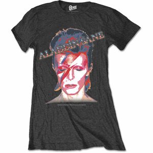 David Bowie tričko Aladdin Sane Čierna S