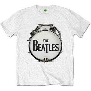 The Beatles tričko Original Drum Skin Biela XXL