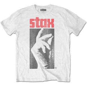 Stax Records tričko Logo Biela L