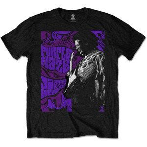 Jimi Hendrix tričko Purple Haze Čierna L