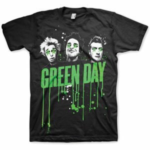 Green Day tričko Drips Čierna S
