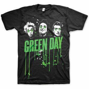 Green Day tričko Drips Čierna XL