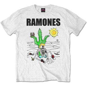 Ramones tričko Loco Live Biela XL