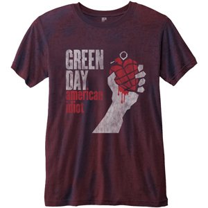 Green Day tričko American Idiot Modrá S