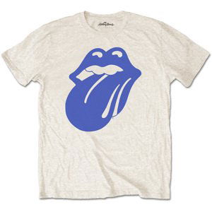 The Rolling Stones tričko Blue & Lonesome 1972 Logo Natural XL