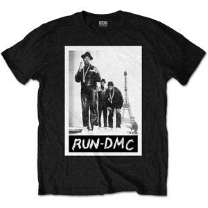 Run-DMC tričko Paris Photo Čierna M