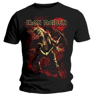 Iron Maiden tričko Benjamin Breeg Red Graphic Čierna S