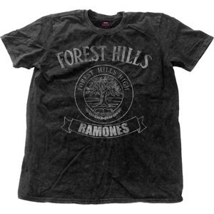 Ramones tričko Forest Hills Vintage Čierna S