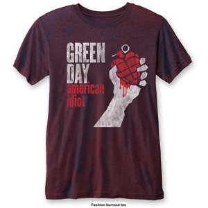 Green Day tričko American Idiot Vintage Modrá S