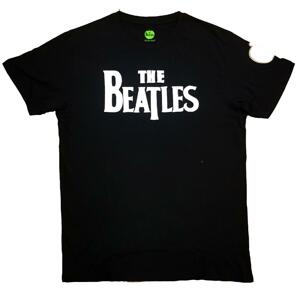 The Beatles tričko Drop T Logo Čierna S