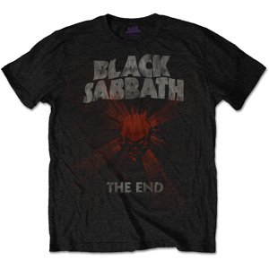 Black Sabbath tričko The End Mushroom Cloud Čierna S