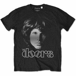 The Doors tričko Jim Halftone Čierna M