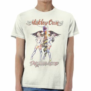 Motley Crue tričko Dr Feelgood Vintage Natural L