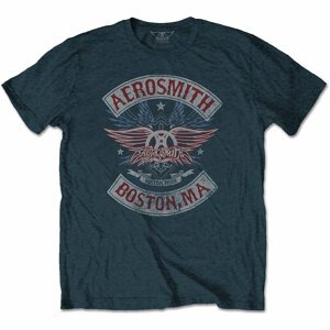 Aerosmith tričko Boston Pride Modrá XXL