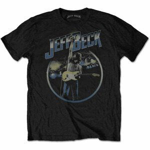 Jeff Beck tričko Circle Stage Čierna L