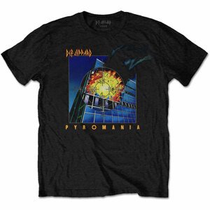 Def Leppard tričko Pyromania Čierna M