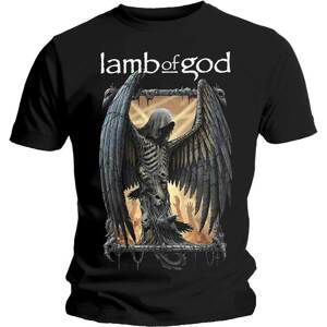 Lamb of God tričko Winged Death Čierna L